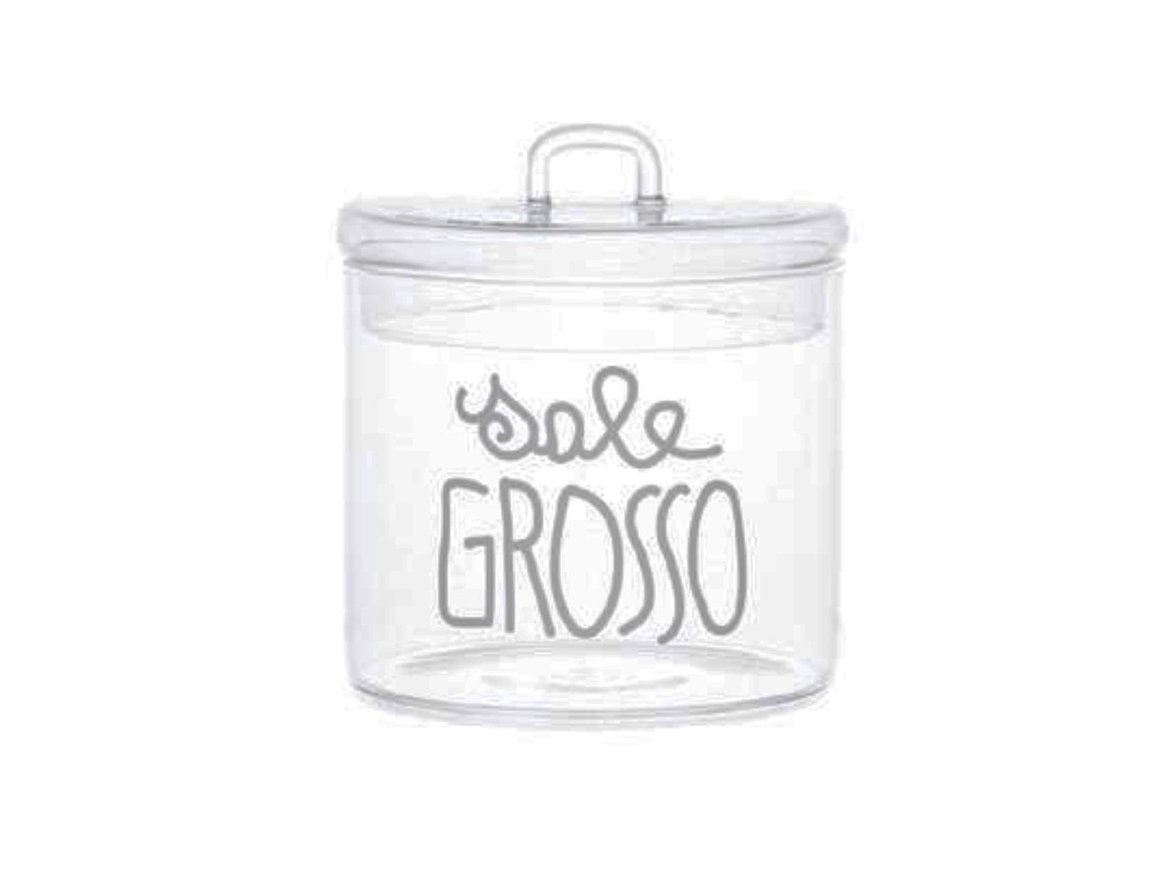 Barattolo in vetro Sale Grosso - 10012315 | Vicolo 8